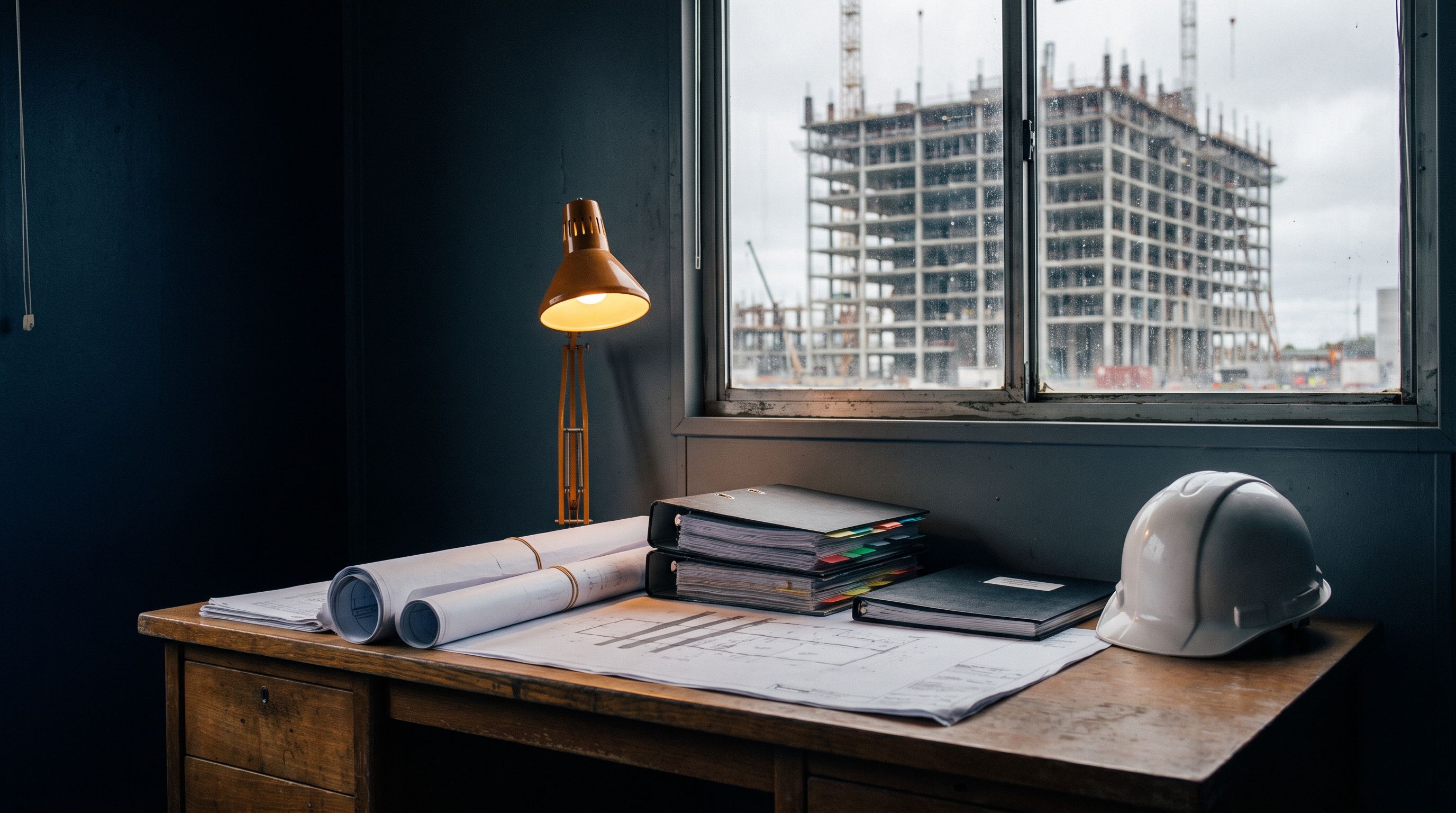 Federal construction project documentation reviewed as a contract deliverable — daily quality control reports, submittal logs, and closeout records